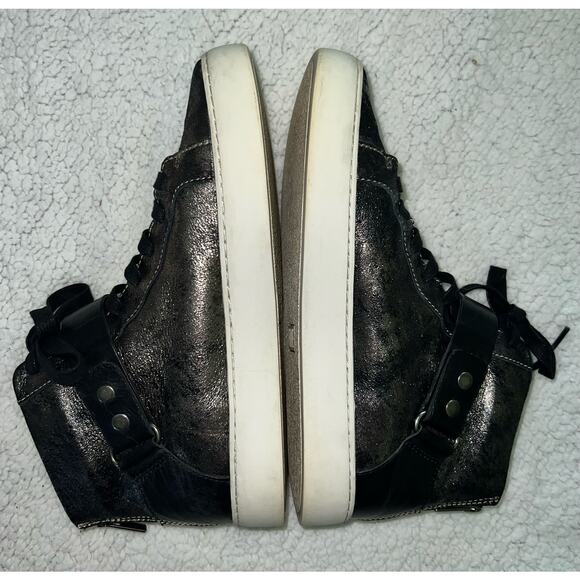 Frye Women's Lena Harness High Fashion Sneaker - Size 9 - Picture 8 of 14